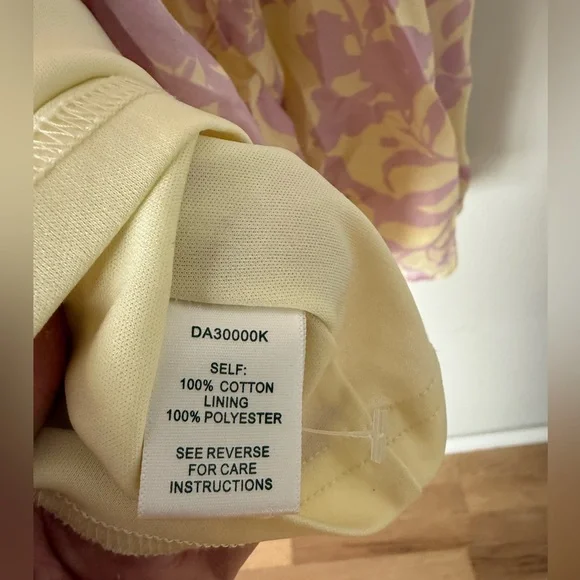 Kariella Cute Floral Preppy Spring Collared Button Up 100% Cotton Dress - Picture 12 of 12